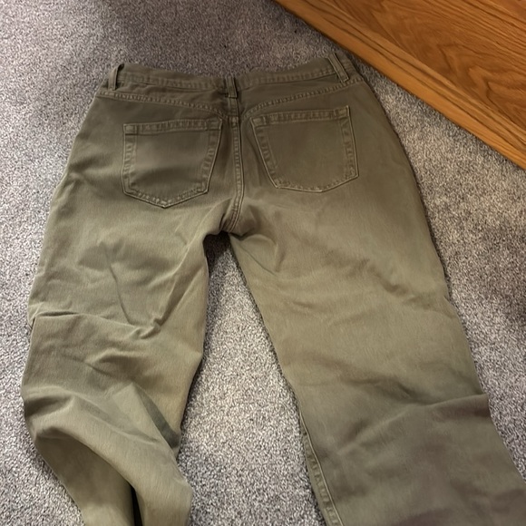 Army green free people jeans - Picture 4 of 4
